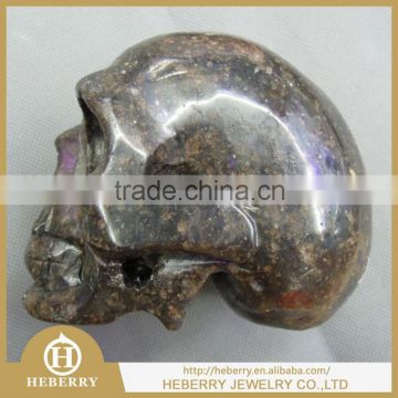 unique crystal carving skull Fengshui crystal products good for home decoration