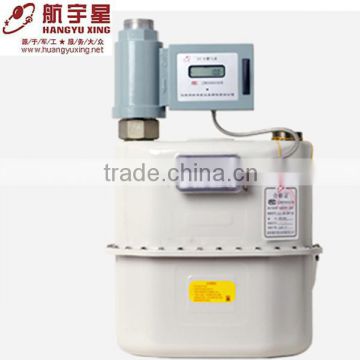 Temperature Compensation Accurate Industrial RF Prepayment Steel Case Diaphragm Gas Meter G100