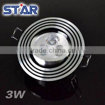 Factory 3W Led Celling Down light with CE ROHS