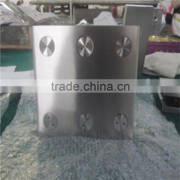 large-sized stainless steel glass clamp