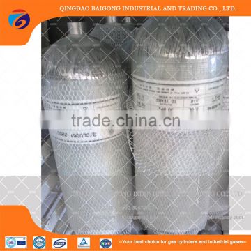 High Pressure Gas Use Composite Material Carbon Fiber Wrapped Cylinder