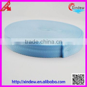 blue clothes belt cotton woven ribbon nylon band (XDGL-011)