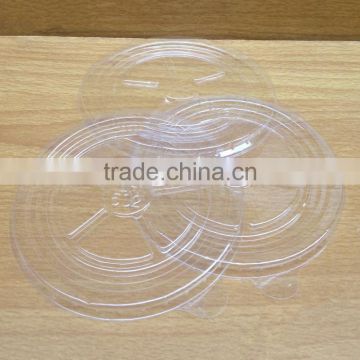 customized disposable clear plastic bowl lid