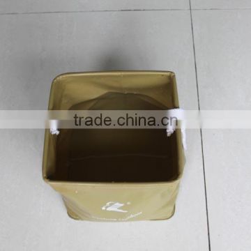 collapsible water bucket made by PVC material