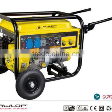 5000W Portable Diesel Generator Power Generator With Hand Cable And Wheel