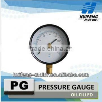 Pressure Gauge in Black Color With CE
