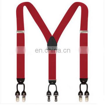 Yiwu Longkang Factory Supply 2017 New High-end quality Men Suspenders Braces