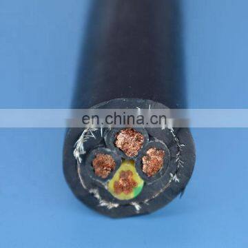 Abrasion resistant PUR flexible braiding drum cable