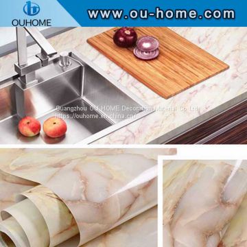 Marble kitchen countertop cabinet furniture renovation sticker