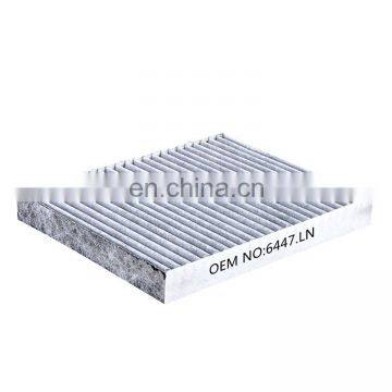 Engine car parts Cabin Filter 6447.LN use for European car