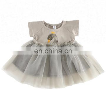 hot selling children cotton princess lace skirt nice baby girl summer dresses
