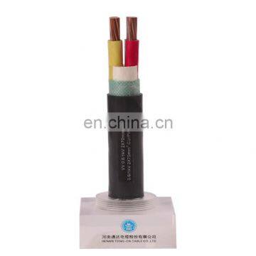 TDDL PVC Insulated 0.6/1kv   0.6/1kv Cu 3 core 70mm swa armoured electric power cable