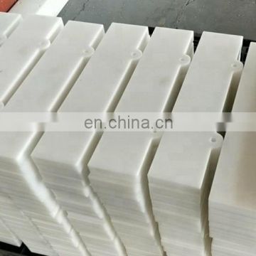 plastic hdpe blokken UHMWPE plastic spacer block UHMW Polyethylene machined part cable support blocks UHMWPE track pad