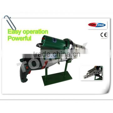 Humanized structure and easy operating plastic extruding welder
