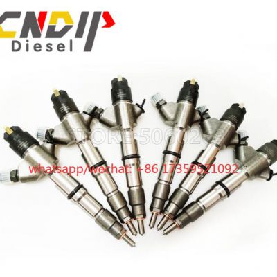 CNDIP 0445120224 Injector Common Rail Fuel Injection Nozzle 0 445 120 224 Injector For Bosch WEICHAI 612600080618 WD10