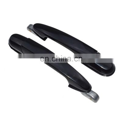 NEW Exterior Outside Door Handle PAIR REAR Left Right for 05-09 Hyundai Tucson