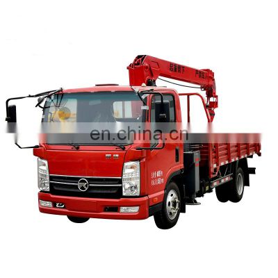 mini boom truck mounted crane 7 ton crane for truck