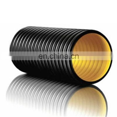 Factory Drainage Pipes Flexible Conduit Used Extrusion Line Hdpe Corrugated Pipe For Hot Sale