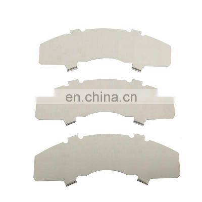 China brake pad supplier oem car brake pads clip anti-noise shim raw material for auto break pads