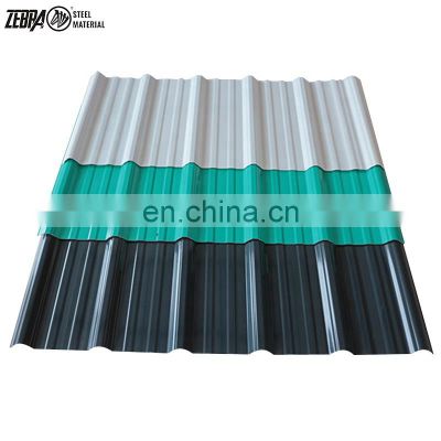 Red Prepainted Glazed Trapezoidal Roofing Steel Sheet Colorful Roofing Sheet