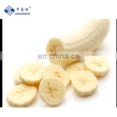 Sweet Frozen Banana IQF Banana New Crop High Quality Banana Cut