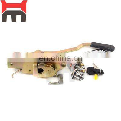 Excavator parts EX120-2 EX200-2 Excavator cab door lock assy