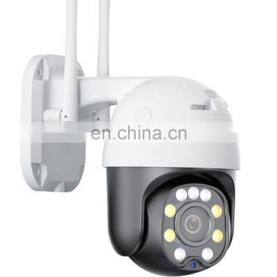 IP Camera Wireless 4G 4X Zoom Security Outdoor PTZ  5MP HD CCTV Dome Surveillance Cam Motion Tracking CamHipro