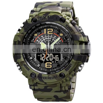 1617 12/24hour clock luminous fitness tracker watch skmei military digital watch instructions