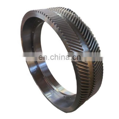 China Manufacturer High Precision gear ring herringbone gear