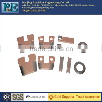 made in China customized brass stamping or bending products