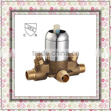 Back pressure valve for bathroom faucet part