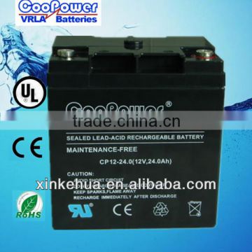 Lead acid battery /UPS Battery/Solar battery 12V24AH