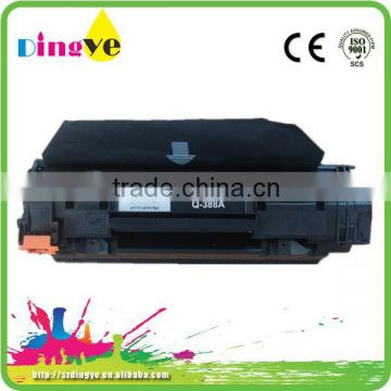 Compatible laser printer consumables toner cartridge 388A for hp office supplier