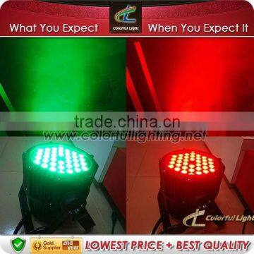 Outdoor worthy led stage light par quad 36x3w rgbw 4in1 light uplighting led pars for sale