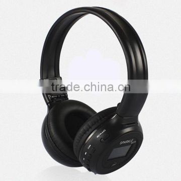 Stereo Wireless Bluetooth Headband Headset LED Indicators Headphone Earphone with FM TF