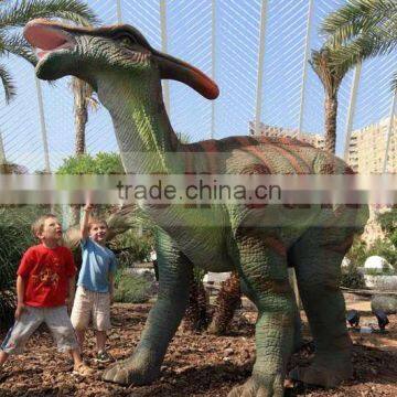 Theme park grand fiberglass dinosaur in greatest price