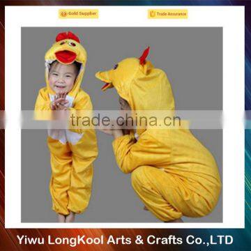 New fashion hot selling kids halloween duck costume for promotion soft plush mascot costume