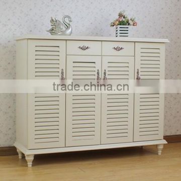 Best selling fashion style shoe cabinet with 2 drawer/melamine MDF shoe cabinet