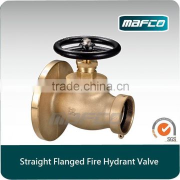 DN65 2.5 straight flanged fire hydrant landing valve fire fighting equipment