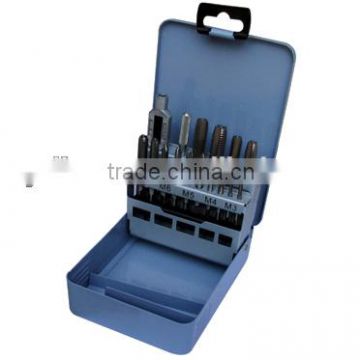 15pcs Combination Tap and Tap Wrench tool set