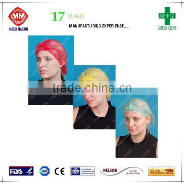 Good supplier OEM factory nonwoven disposable mob cap strip cap clip cap