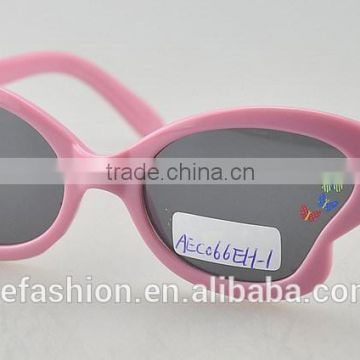 Promotion fashion kids plastic sunglasses