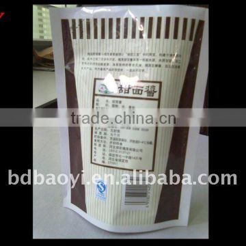 stand up food plastic packaging manufacturer