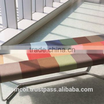 Colorful and Tasteful beach sofa Upholstery with multiple functions made in Japan