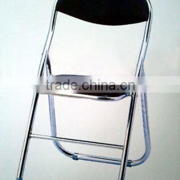 Cheap upholstered chromed 25mm metal folding chair (NT2938)                        
                                                Quality Choice
                                                    Most Popular