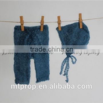 Newborn Knit Mohair Prop Knit Mohair Set Newborn photography props