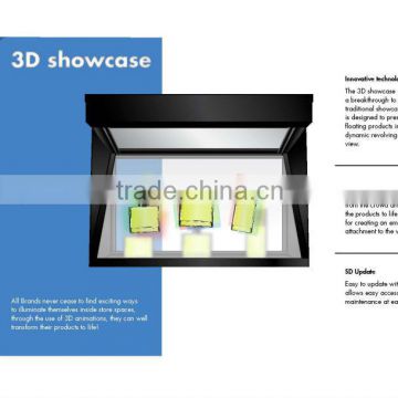 3D showcase display showcase trade show 3D