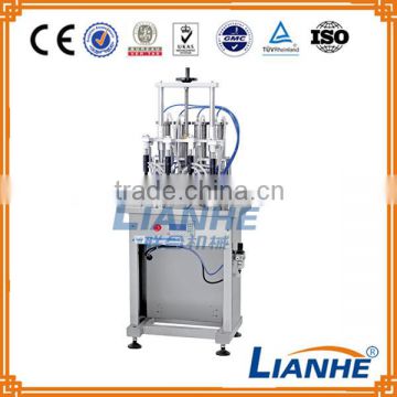 4 heads perfume filling machine/ perfume production line with negative pressure