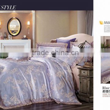 hot sale jacquard bedding set hotel bed linen set