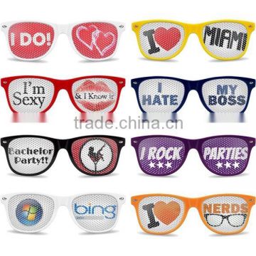 Pinhole Sticker Promotion Sunglasses